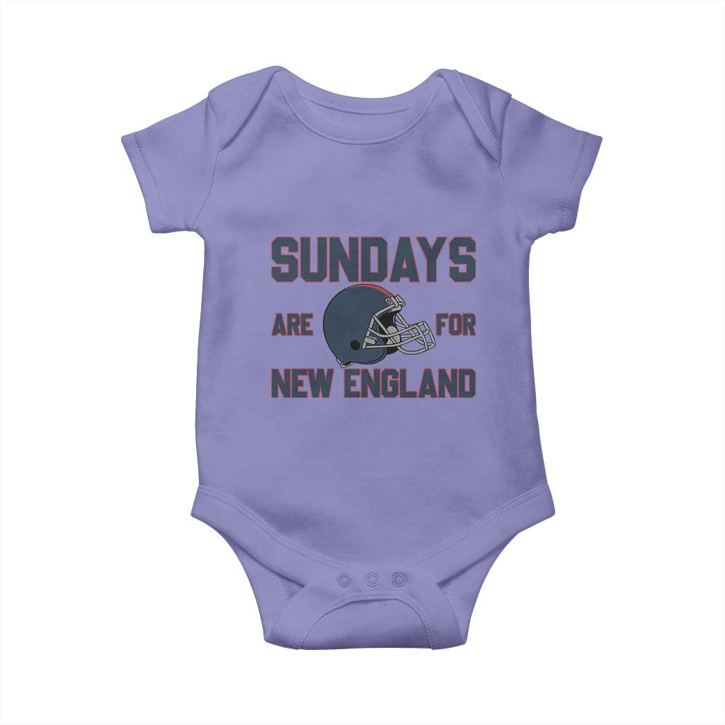 Sundays Are For NE Baby Onesie Game Day Lover Gift TS12 Violet Print Your Wear