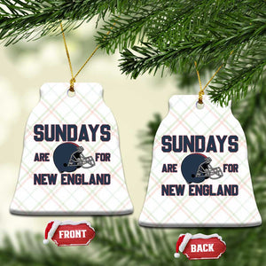 Sundays Are For NE Ceramic Ornament Game Day Lover Gift TS12 Print Your Wear
