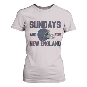 Sundays Are For NE T Shirt For Women Game Day Lover Gift TS12 Ice Gray Print Your Wear