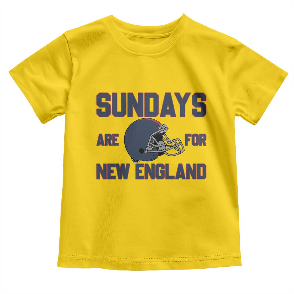 Sundays Are For NE Toddler T Shirt Game Day Lover Gift TS12 Daisy Print Your Wear