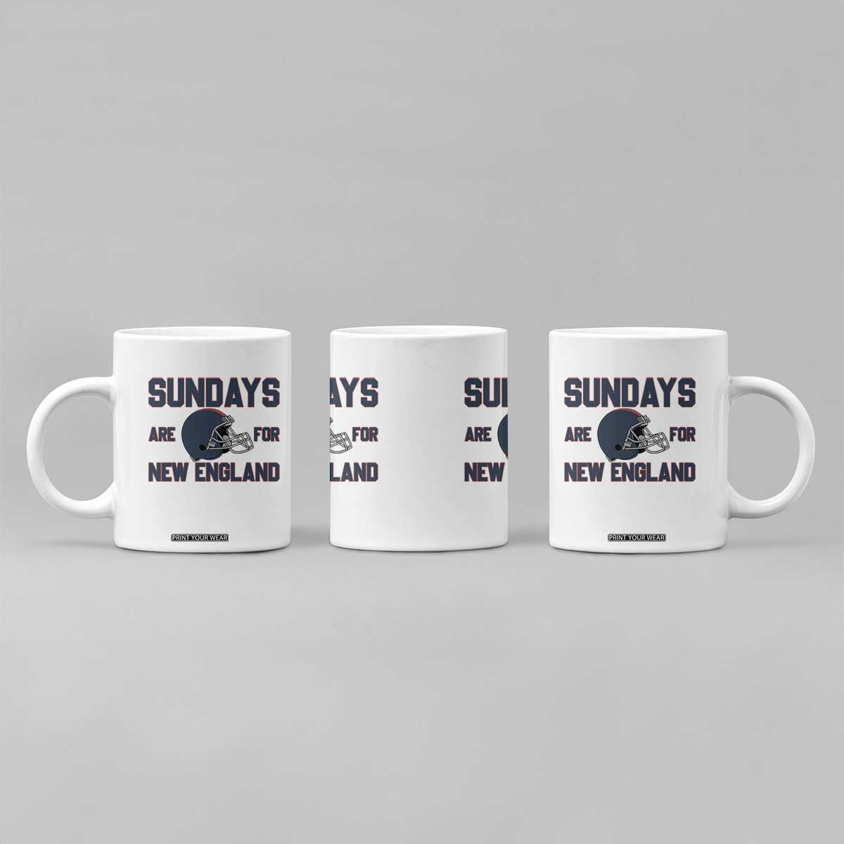 Sundays Are For NE Coffee Mug Game Day Lover Gift TS12 Print Your Wear