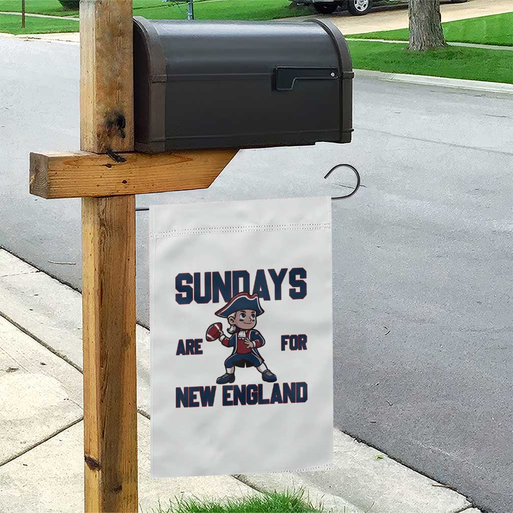 Sundays Are For NE Garden Flag Game Day Sports Fan Gift TS12 Print Your Wear