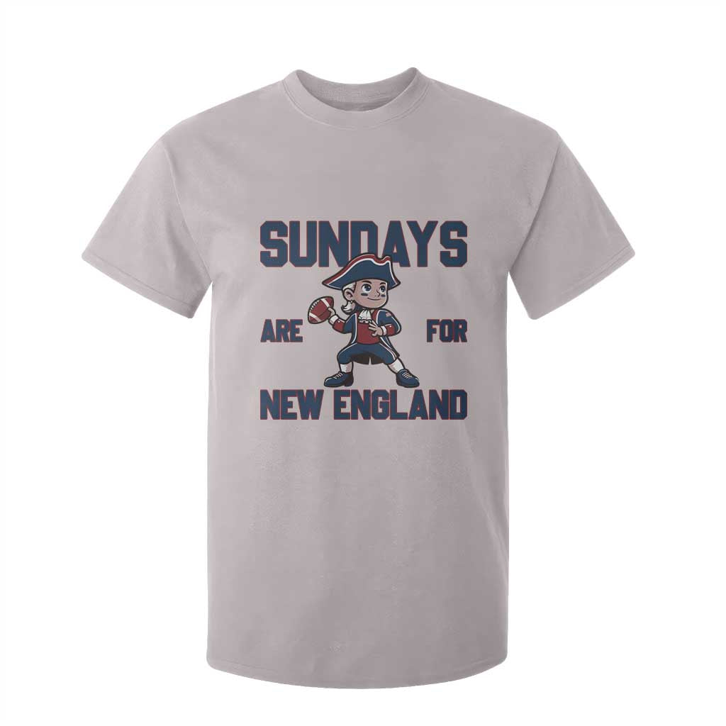 Sundays Are For NE T Shirt For Kid Game Day Sports Fan Gift TS12 Ice Gray Print Your Wear