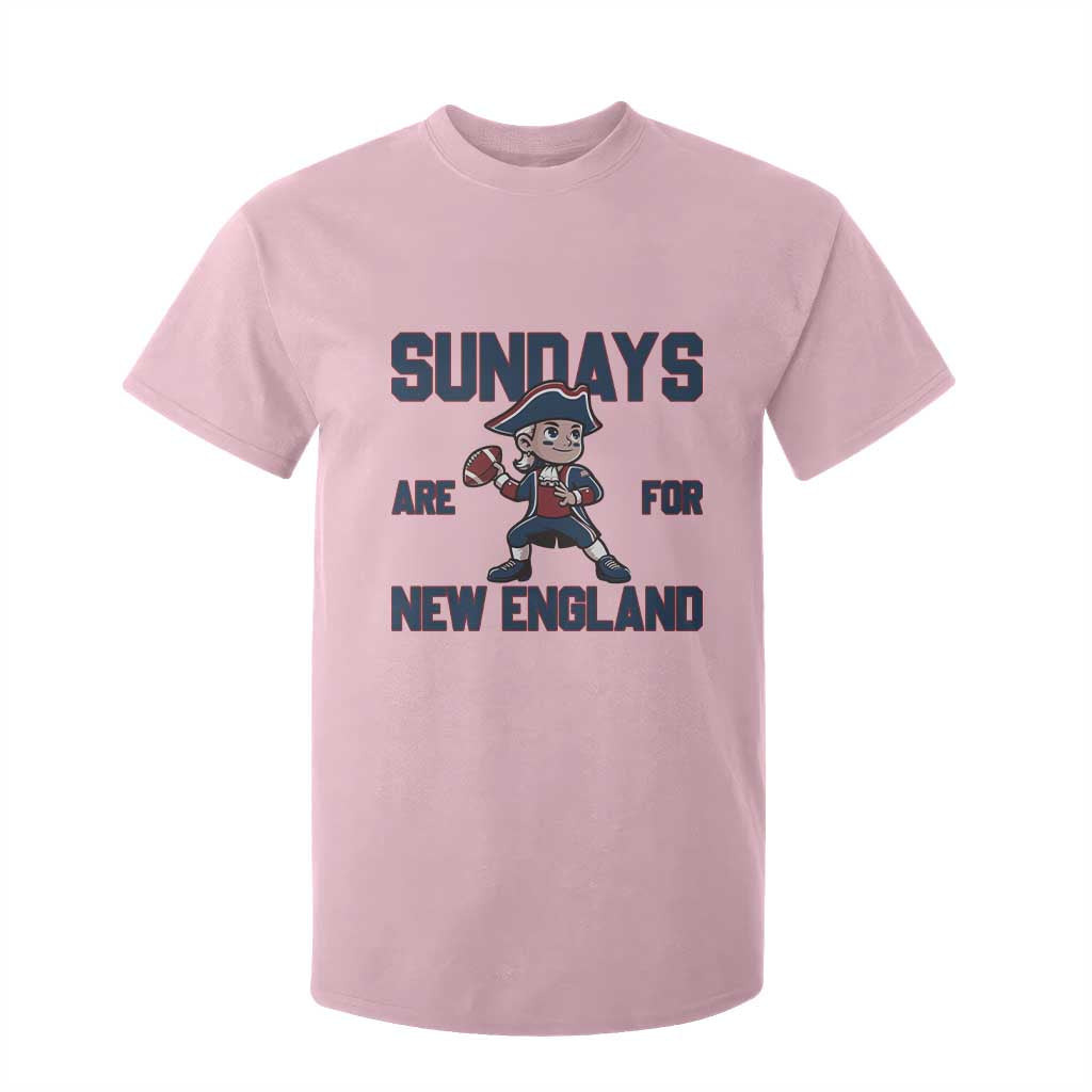 Sundays Are For NE T Shirt For Kid Game Day Sports Fan Gift TS12 Light Pink Print Your Wear