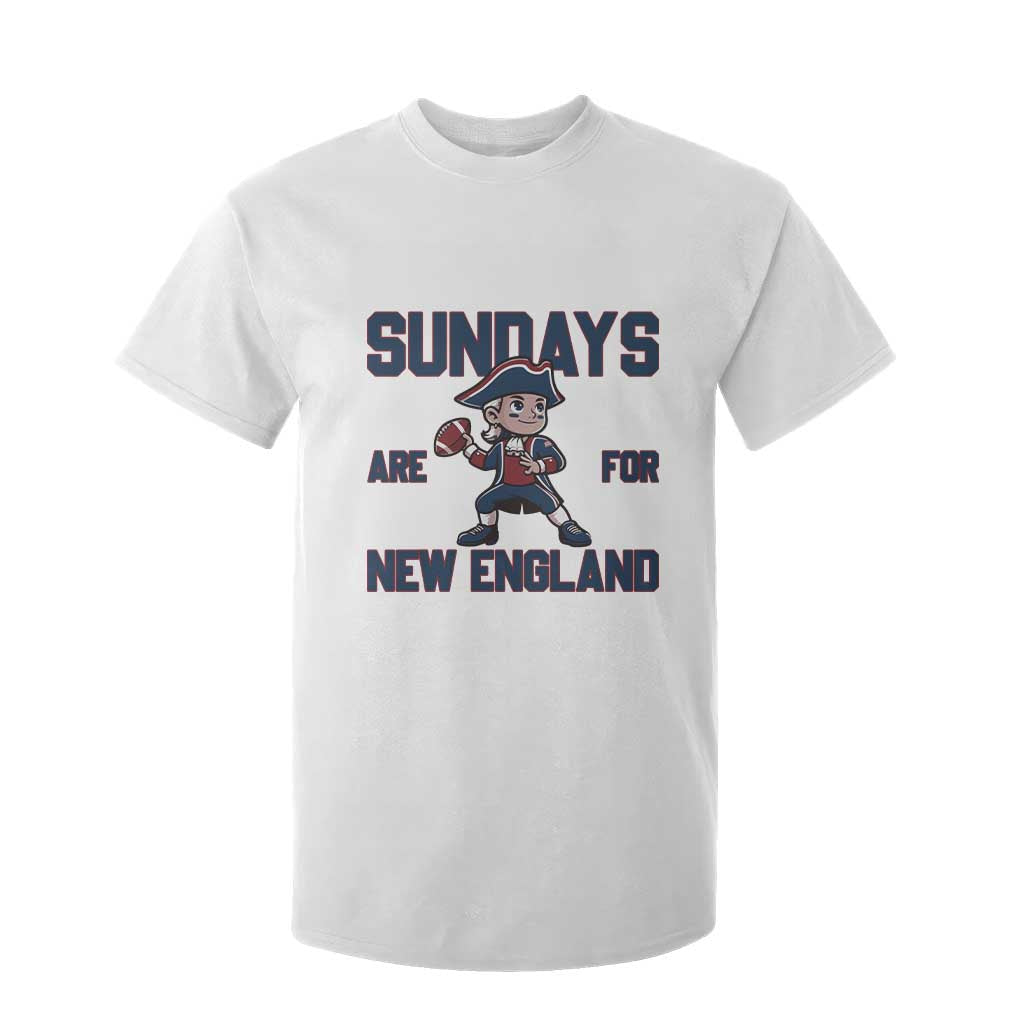 Sundays Are For NE T Shirt For Kid Game Day Sports Fan Gift TS12 White Print Your Wear