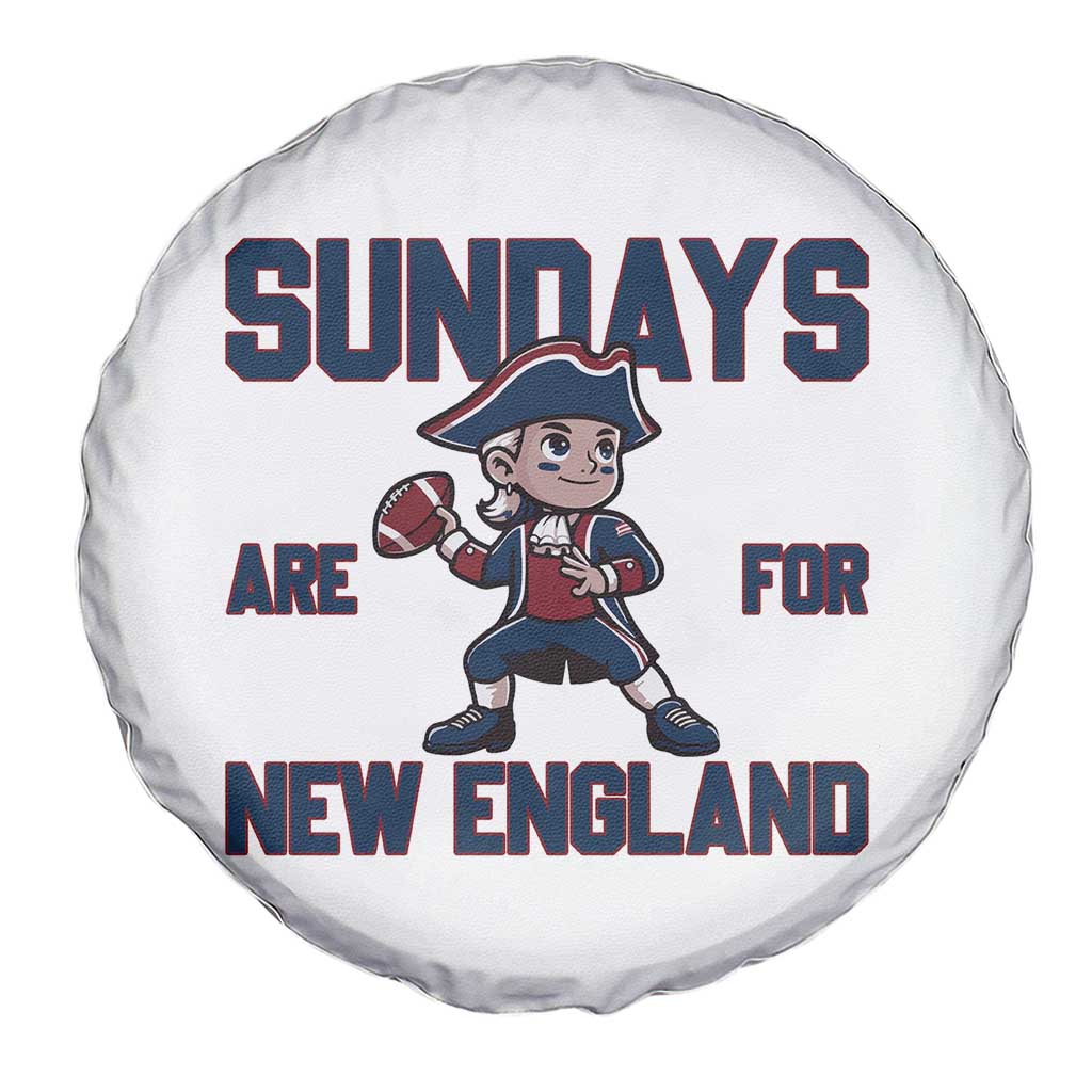 Sundays Are For NE Spare Tire Cover Game Day Sports Fan Gift TS12 Print Your Wear