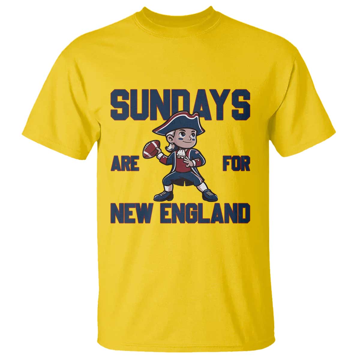 Sundays Are For NE T Shirt Game Day Sports Fan Gift TS12 Daisy Print Your Wear