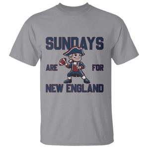 Sundays Are For NE T Shirt Game Day Sports Fan Gift TS12 Sport Gray Print Your Wear