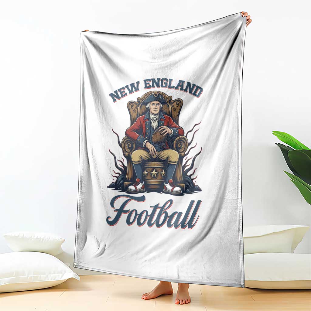 Funny George Washington NE Football Lover Gift Throw Blanket TS12 Print Your Wear