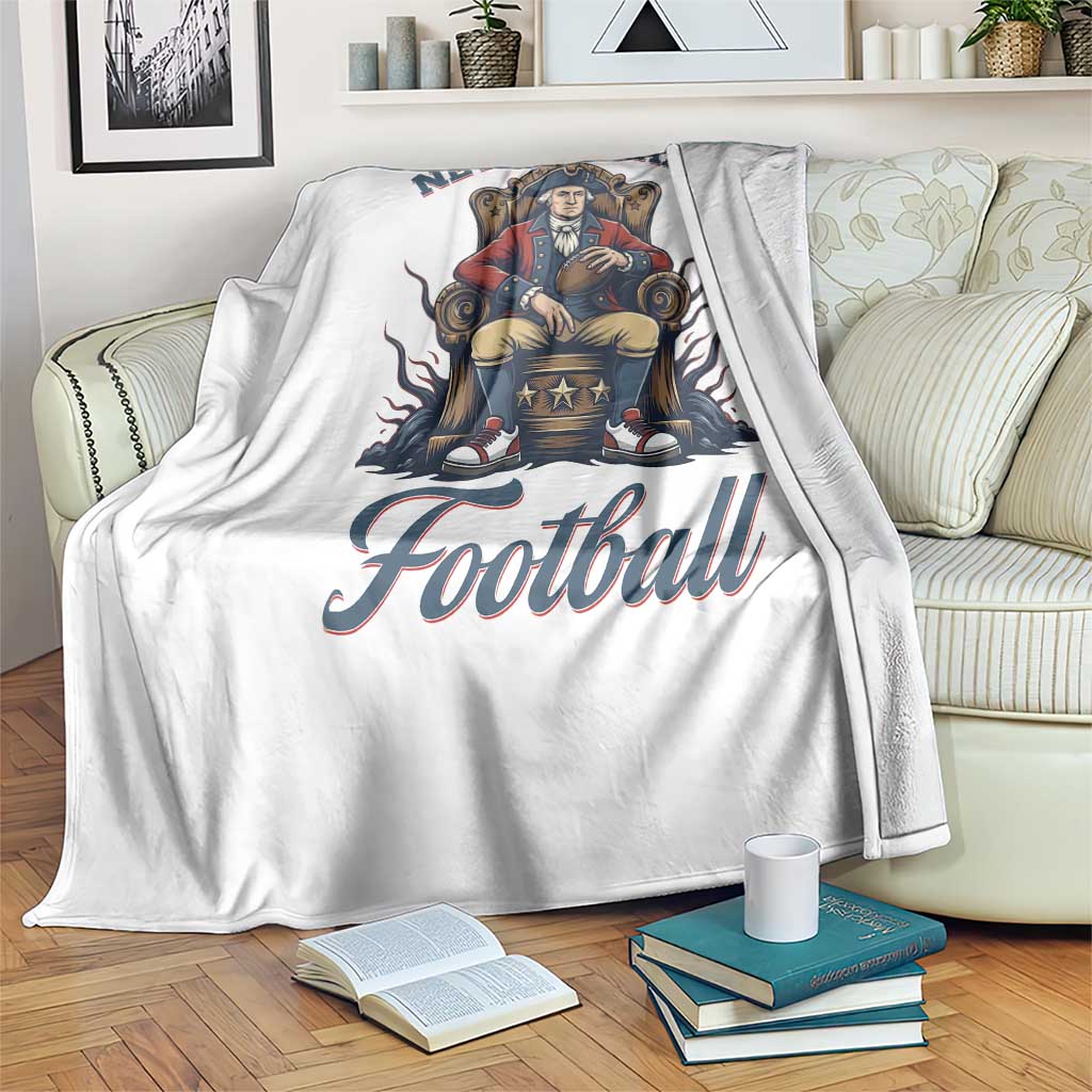 Funny George Washington NE Football Lover Gift Throw Blanket TS12 Print Your Wear