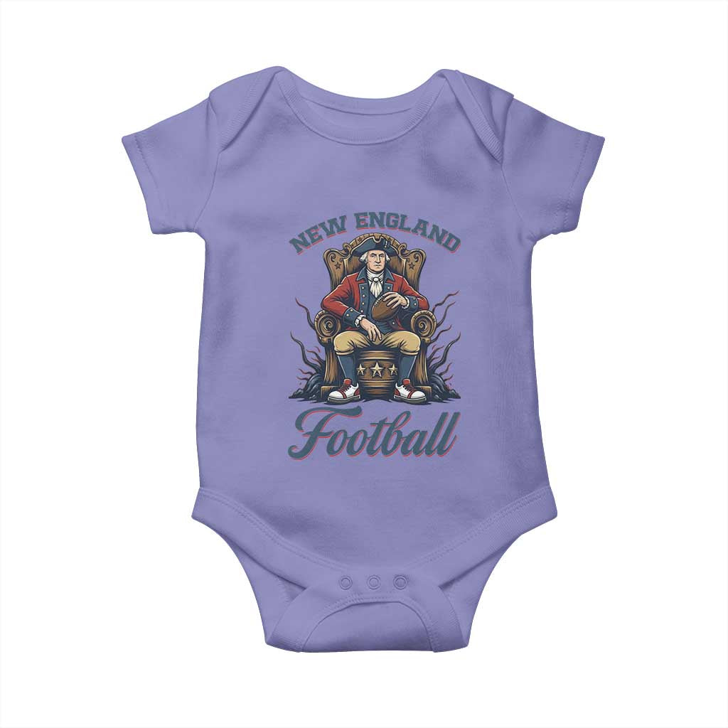 Funny George Washington NE Football Lover Gift Baby Onesie TS12 Violet Print Your Wear