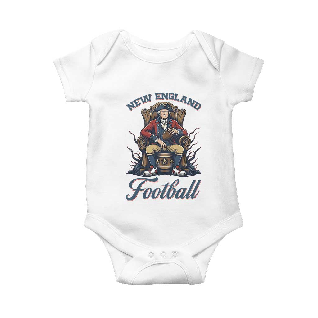 Funny George Washington NE Football Lover Gift Baby Onesie TS12 White Print Your Wear
