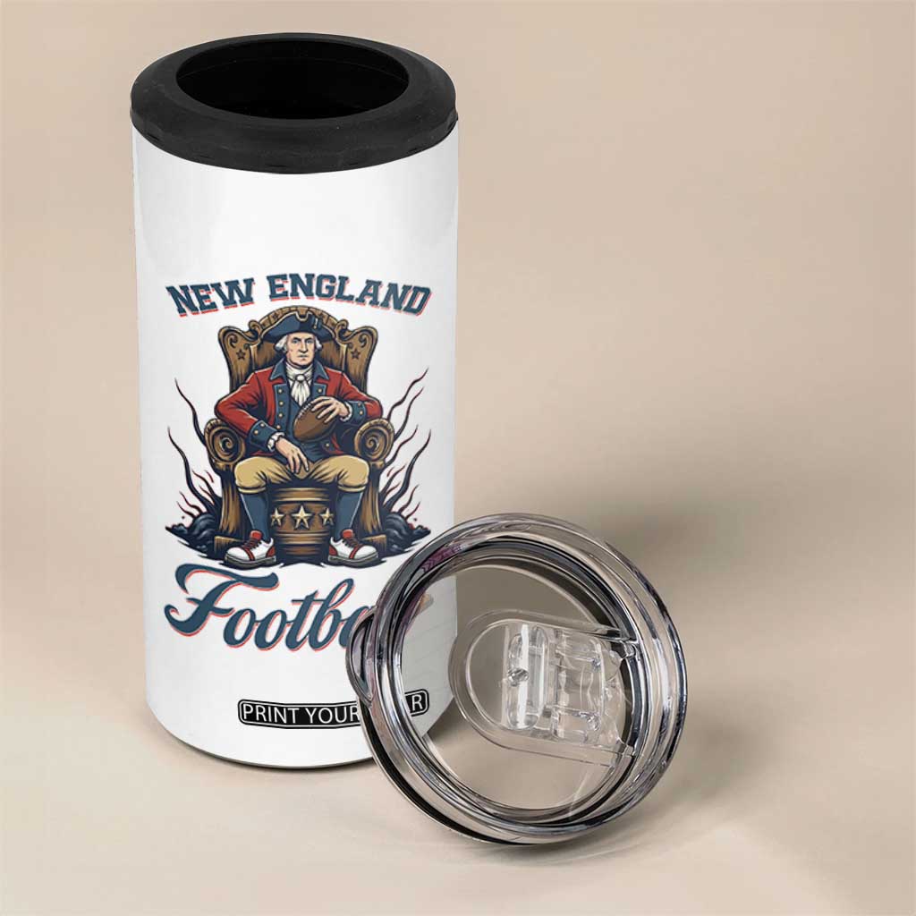 Funny George Washington NE Football Lover Gift 4 in 1 Can Cooler Tumbler TS12 Print Your Wear