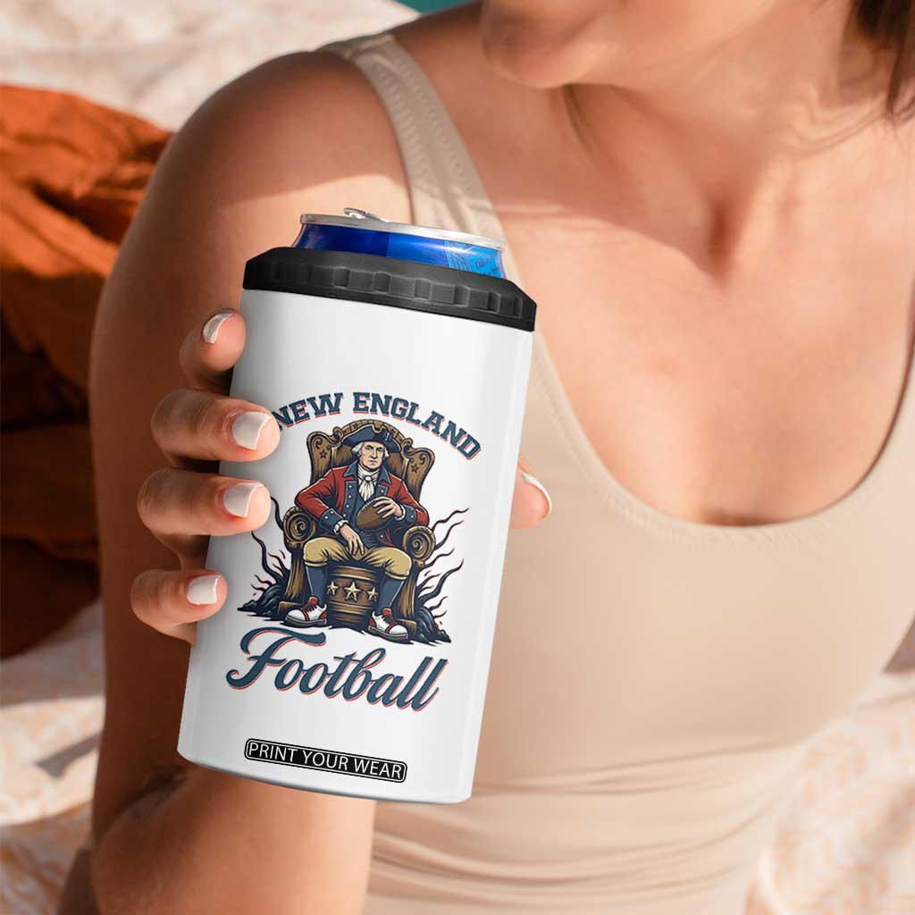 Funny George Washington NE Football Lover Gift 4 in 1 Can Cooler Tumbler TS12 Print Your Wear