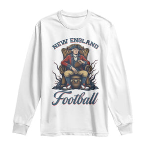 Funny George Washington NE Football Lover Gift Long Sleeve Shirt TS12 White Print Your Wear