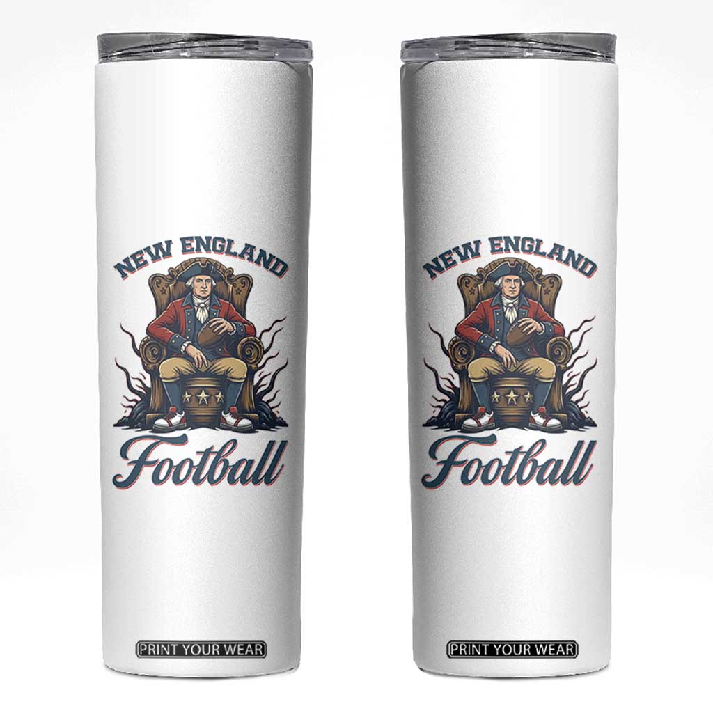 Funny George Washington NE Football Lover Gift Skinny Tumbler TS12 White Print Your Wear