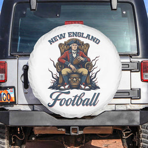 Funny George Washington NE Football Lover Gift Spare Tire Cover TS12 No hole White Print Your Wear