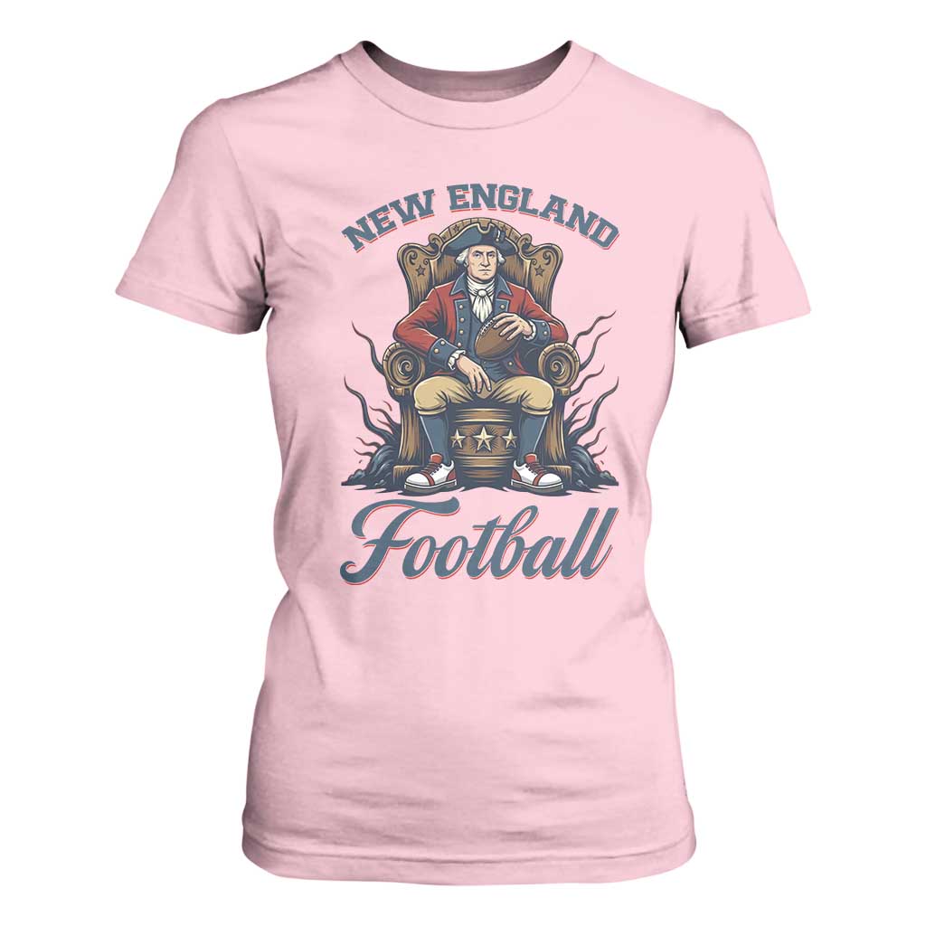 Funny George Washington NE Football Lover Gift T Shirt For Women TS12 Light Pink Print Your Wear