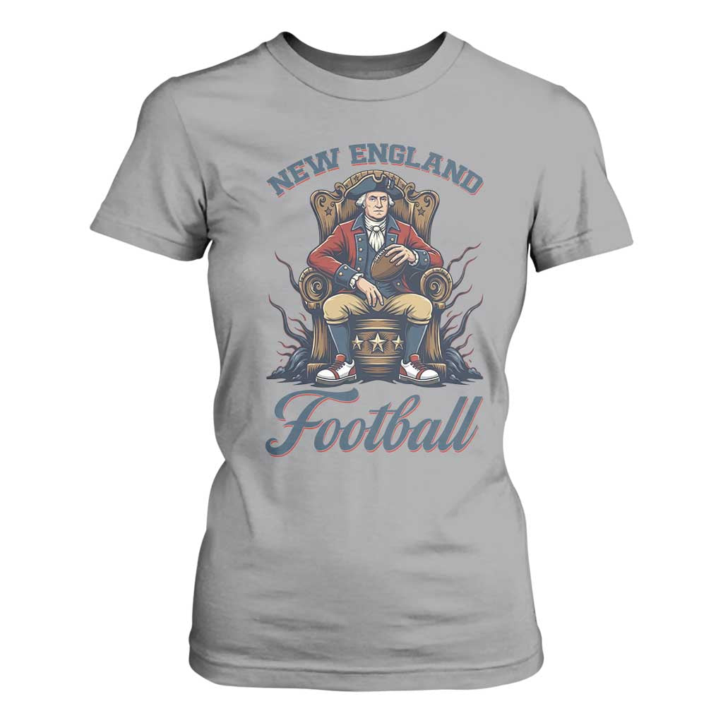 Funny George Washington NE Football Lover Gift T Shirt For Women TS12 Sport Gray Print Your Wear