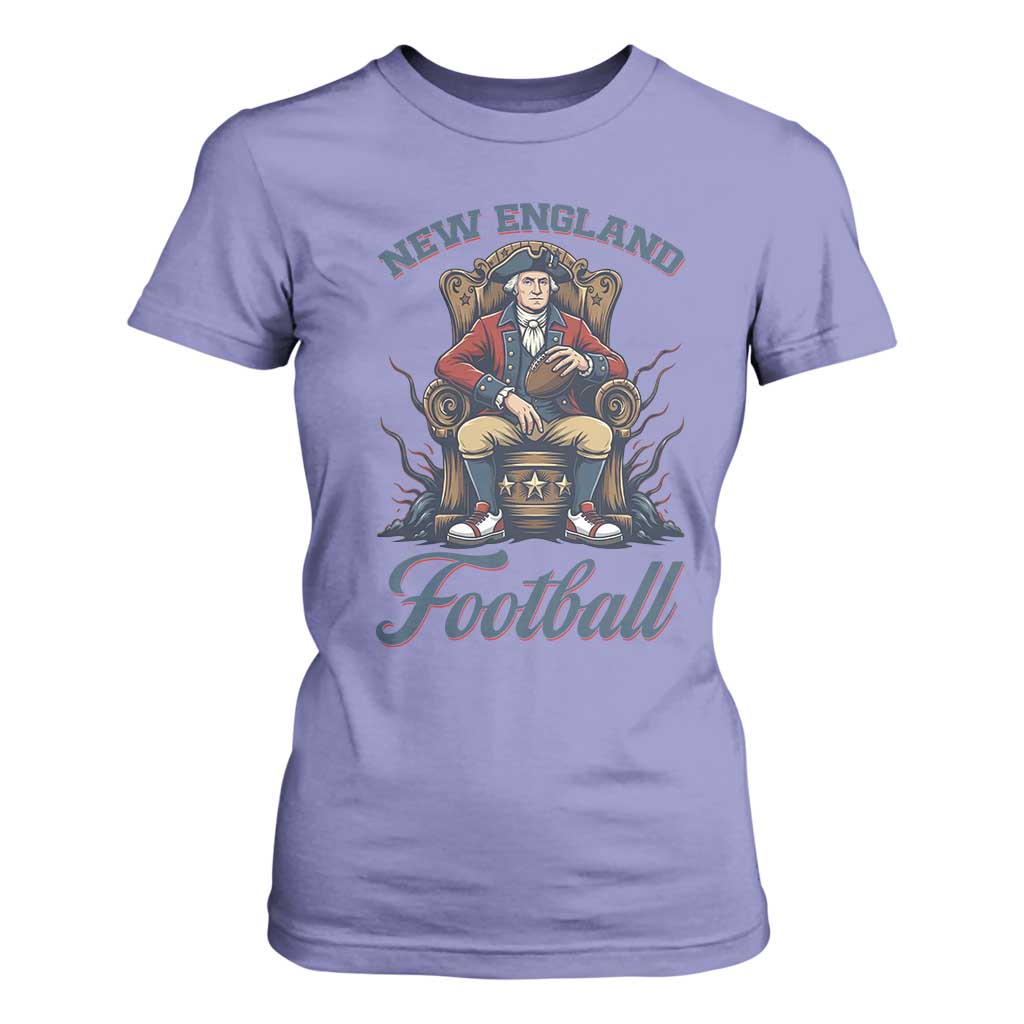 Funny George Washington NE Football Lover Gift T Shirt For Women TS12 Violet Print Your Wear