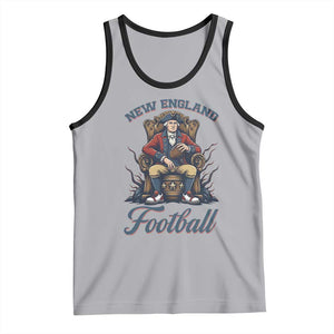 Funny George Washington NE Football Lover Gift Tank Top TS12 Athletic Heather Black Print Your Wear