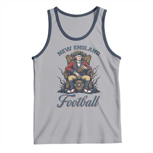 Funny George Washington NE Football Lover Gift Tank Top TS12 Athletic Heather Navy Print Your Wear