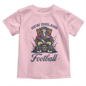 Funny George Washington NE Football Lover Gift Toddler T Shirt TS12 Light Pink Print Your Wear