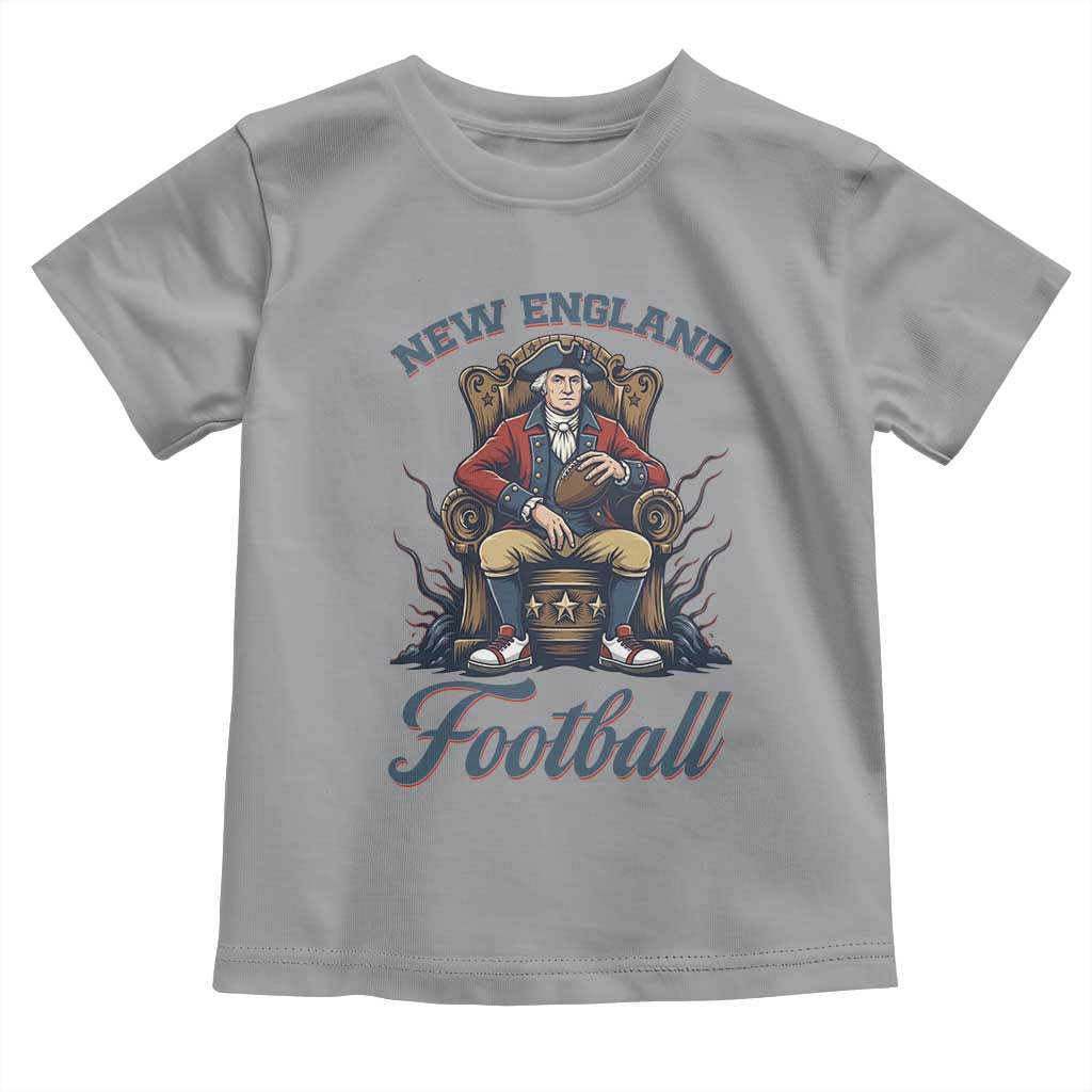 Funny George Washington NE Football Lover Gift Toddler T Shirt TS12 Sport Gray Print Your Wear