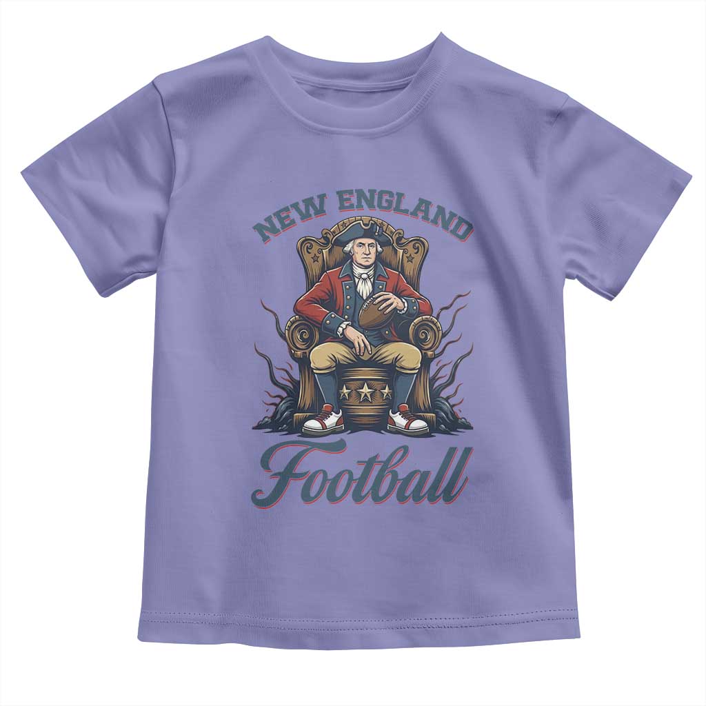 Funny George Washington NE Football Lover Gift Toddler T Shirt TS12 Violet Print Your Wear