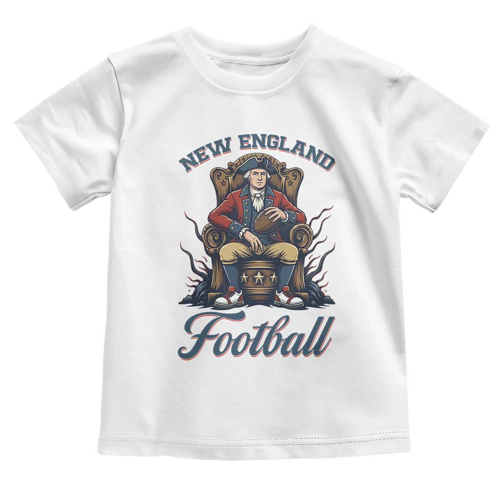 Funny George Washington NE Football Lover Gift Toddler T Shirt TS12 White Print Your Wear