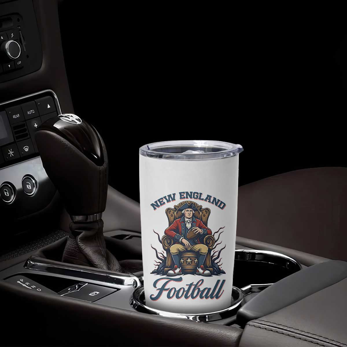 Funny George Washington NE Football Lover Gift Tumbler Cup TS12 Print Your Wear