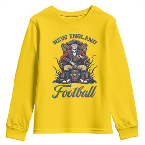 Funny George Washington NE Football Lover Gift Youth Sweatshirt TS12 Daisy Print Your Wear