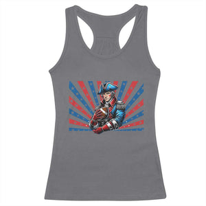 Vintage George Washington Football Racerback Tank Top NE Pride Gift TS12 Charcoal Print Your Wear