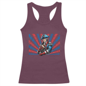 Vintage George Washington Football Racerback Tank Top NE Pride Gift TS12 Maroon Print Your Wear