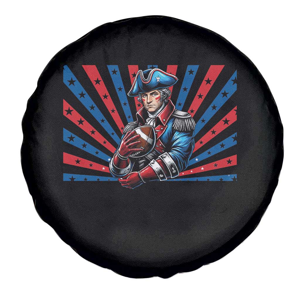 Vintage George Washington Football Spare Tire Cover NE Pride Gift TS12 Print Your Wear