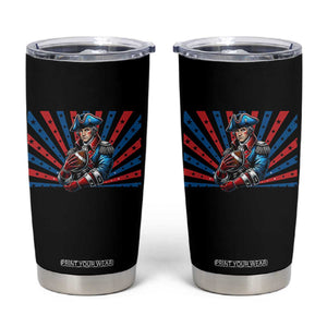 Vintage George Washington Football Tumbler Cup NE Pride Gift TS12 Black Print Your Wear