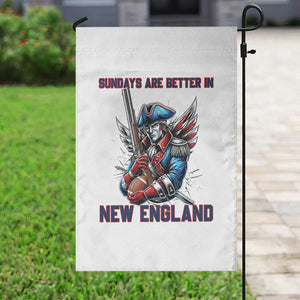 Funny George Washington Football Lover Gift Garden Flag Sundays Are Better In New England TS12 Print Your Wear