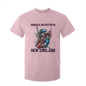 Funny George Washington Football Lover Gift T Shirt For Kid Sundays Are Better In New England TS12 Light Pink Print Your Wear