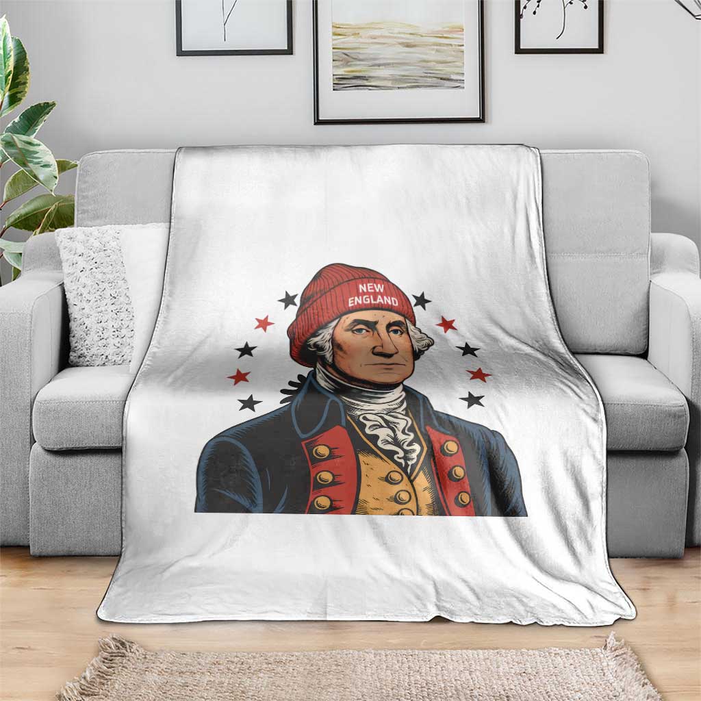 George Washington NE Football Fan Throw Blanket Vintage Colonial Gift TS12 Print Your Wear