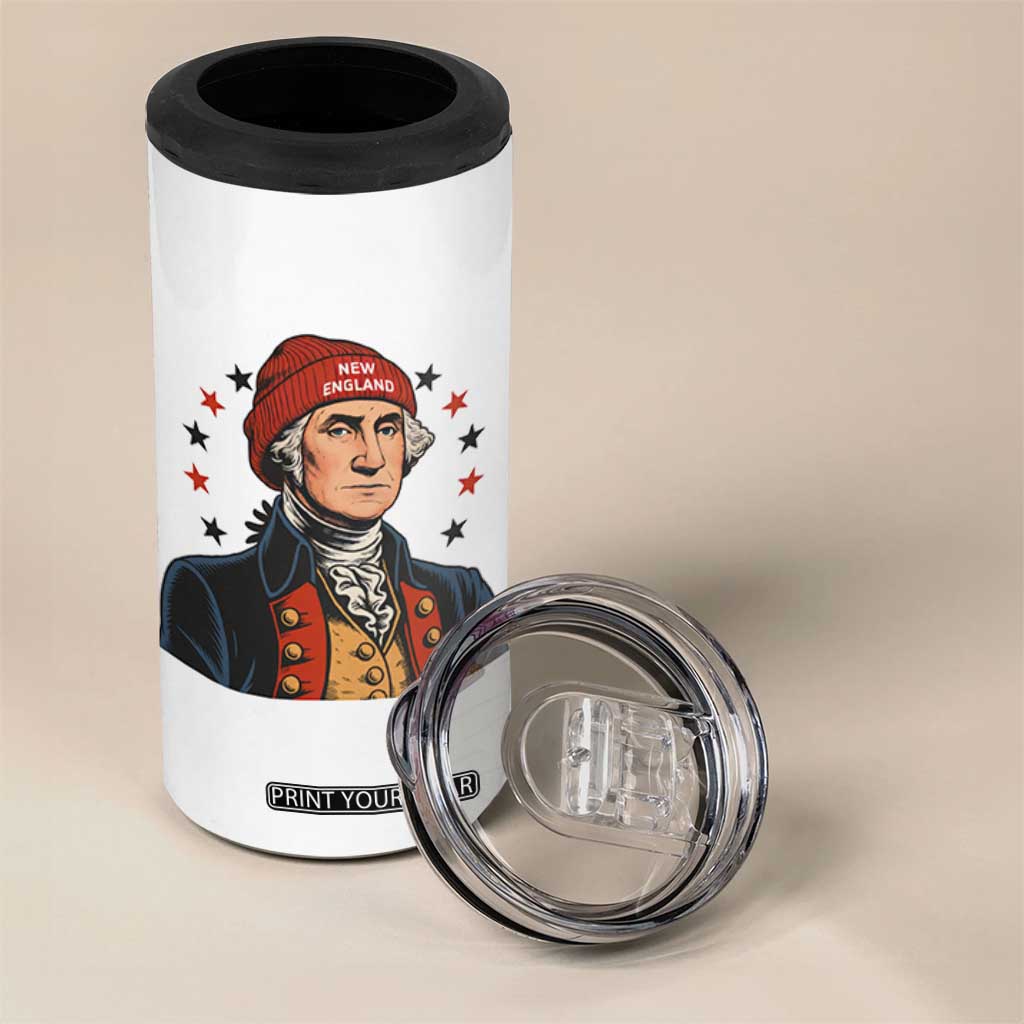 George Washington NE Football Fan 4 in 1 Can Cooler Tumbler Vintage Colonial Gift TS12 Print Your Wear