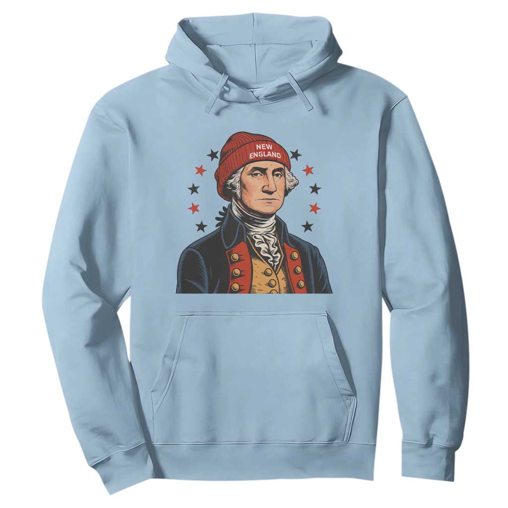 George Washington NE Football Fan Hoodie Vintage Colonial Gift TS12 Light Blue Print Your Wear