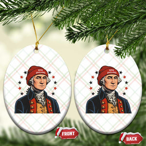 George Washington NE Football Fan Ceramic Ornament Vintage Colonial Gift TS12 Print Your Wear