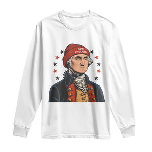 George Washington NE Football Fan Long Sleeve Shirt Vintage Colonial Gift TS12 White Print Your Wear
