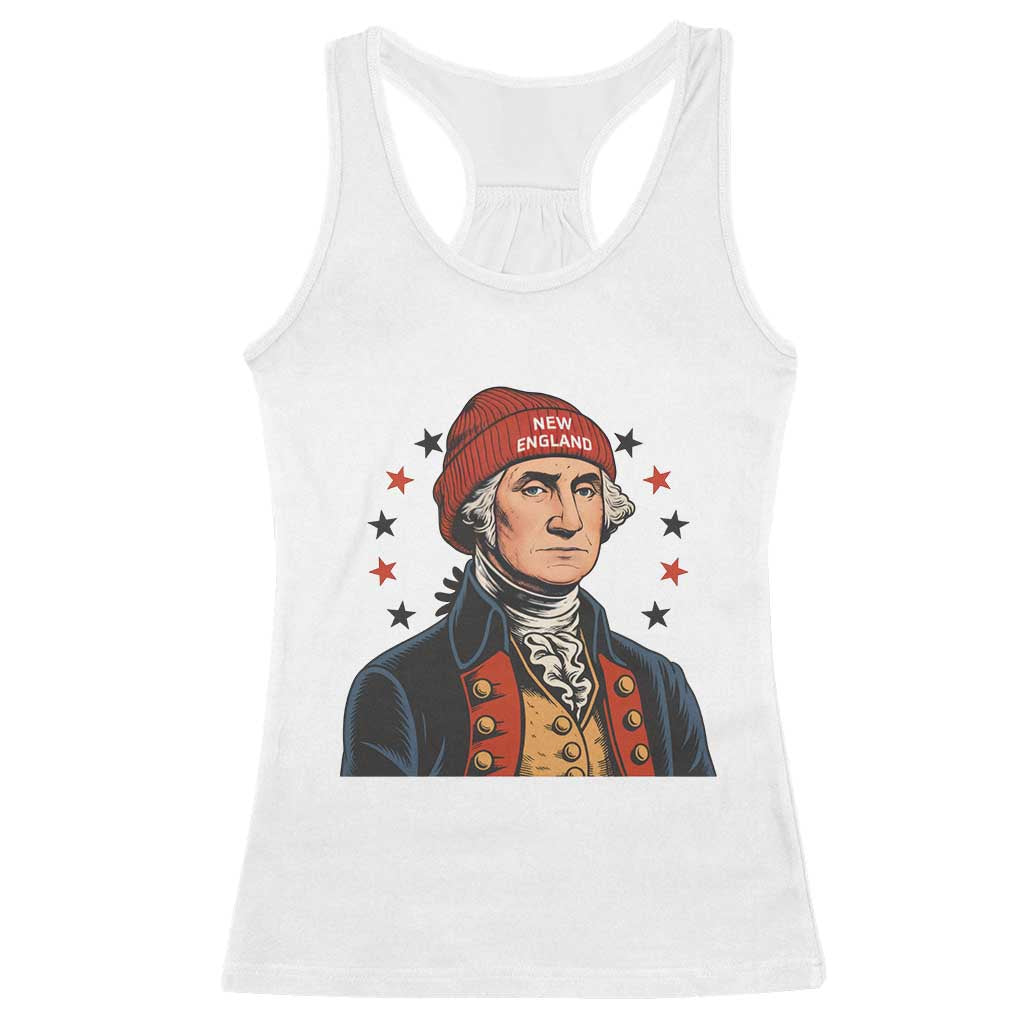 George Washington NE Football Fan Racerback Tank Top Vintage Colonial Gift TS12 White Print Your Wear