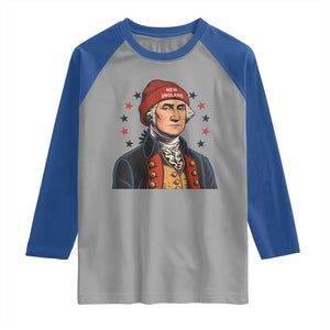 George Washington NE Football Fan Raglan Shirt Vintage Colonial Gift TS12 Sport Gray Royal Print Your Wear
