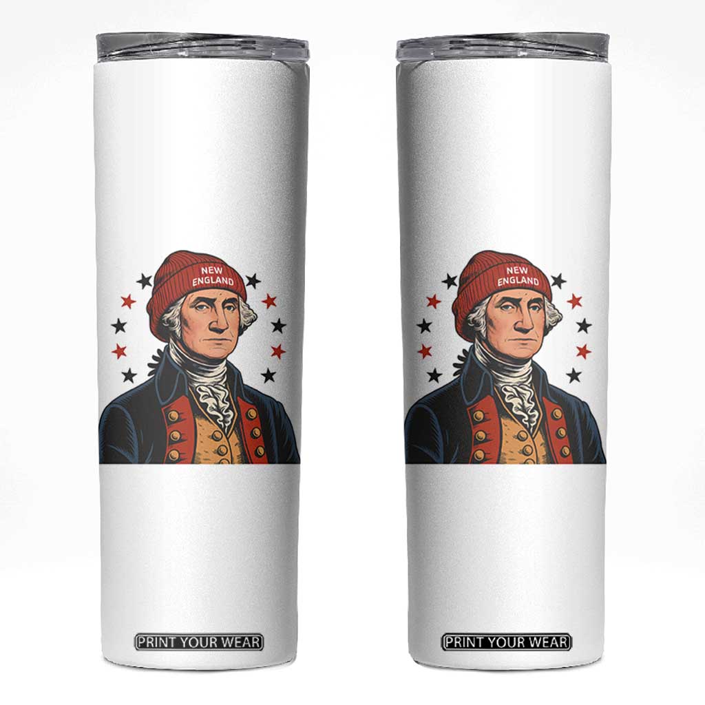 George Washington NE Football Fan Skinny Tumbler Vintage Colonial Gift TS12 White Print Your Wear