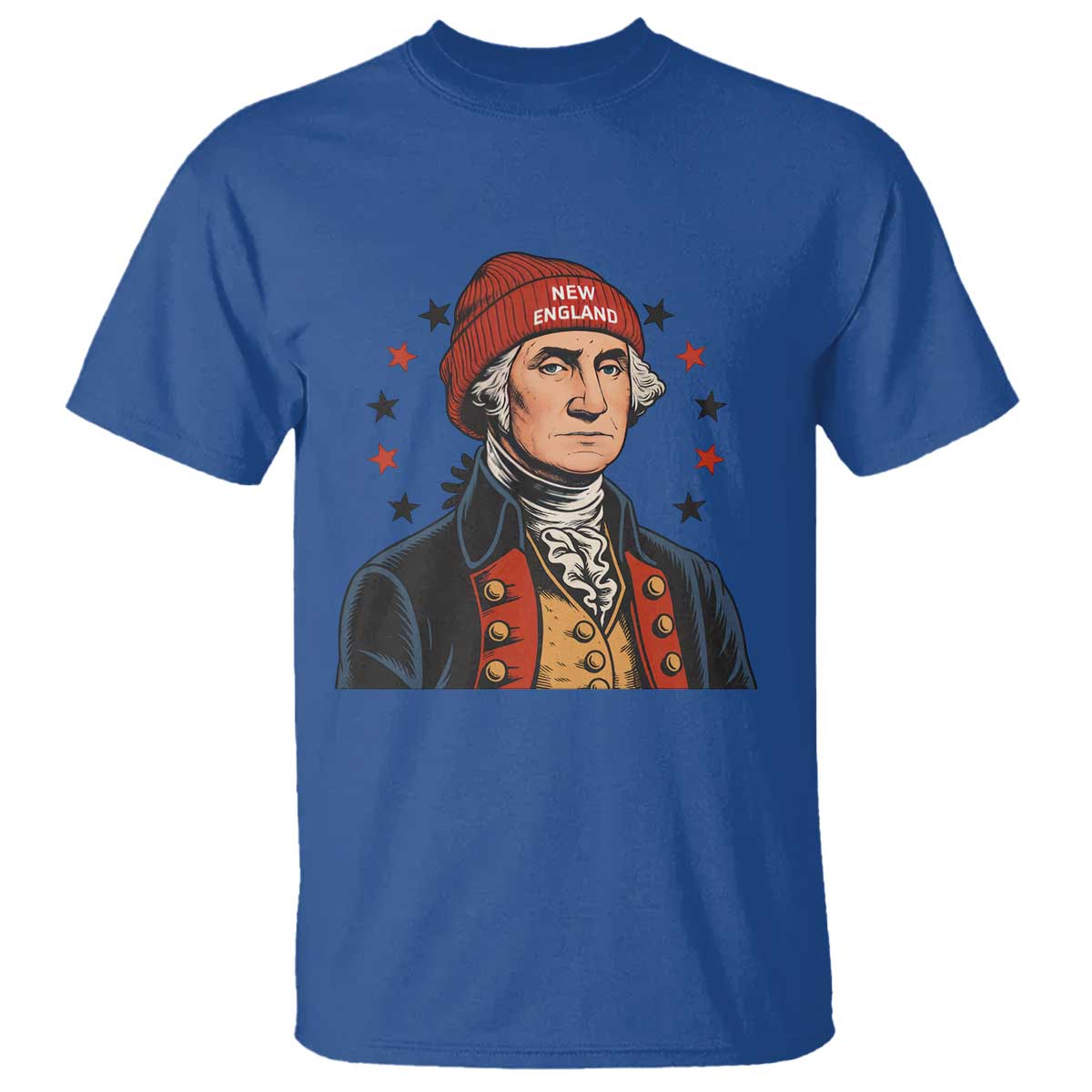 George Washington NE Football Fan T Shirt Vintage Colonial Gift TS12 Royal Blue Print Your Wear