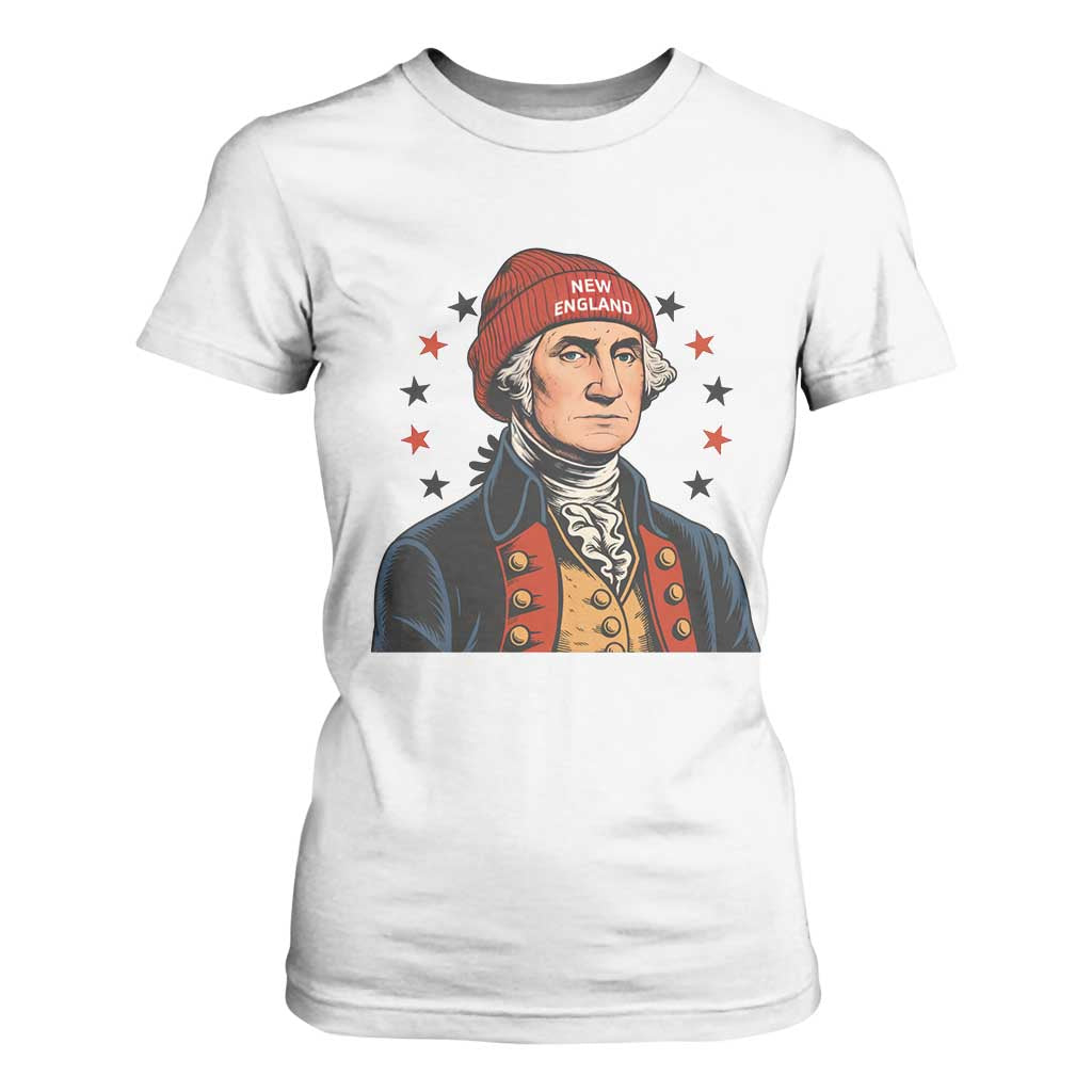 George Washington NE Football Fan T Shirt For Women Vintage Colonial Gift TS12 White Print Your Wear