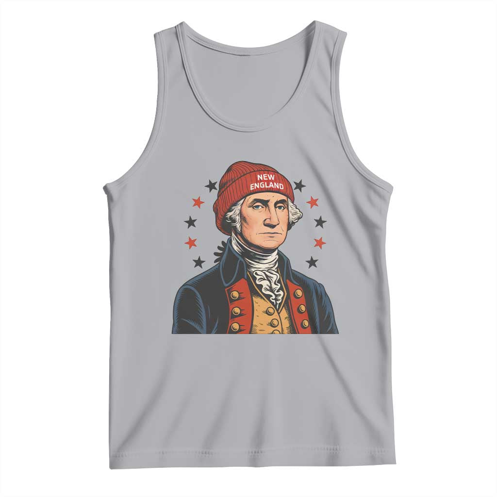 George Washington NE Football Fan Tank Top Vintage Colonial Gift TS12 Athletic Heather Print Your Wear