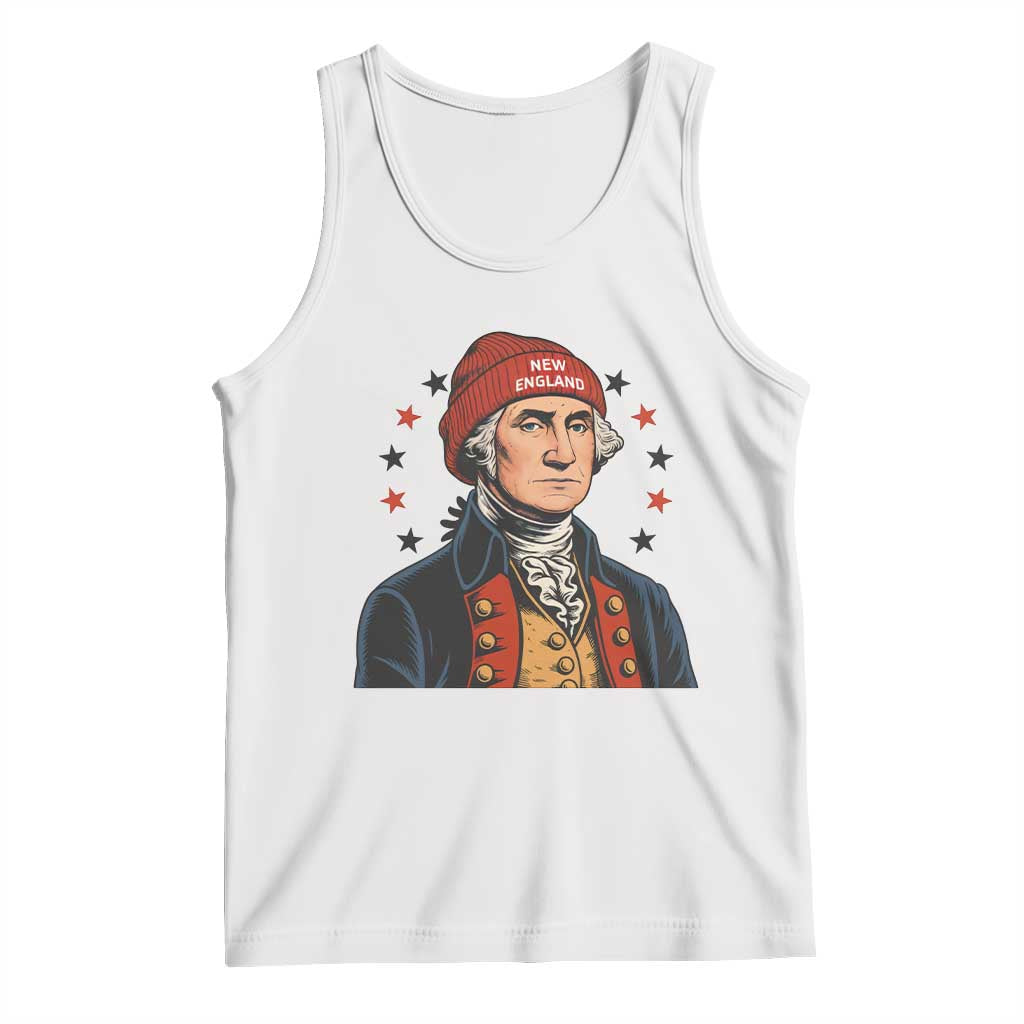 George Washington NE Football Fan Tank Top Vintage Colonial Gift TS12 White Print Your Wear